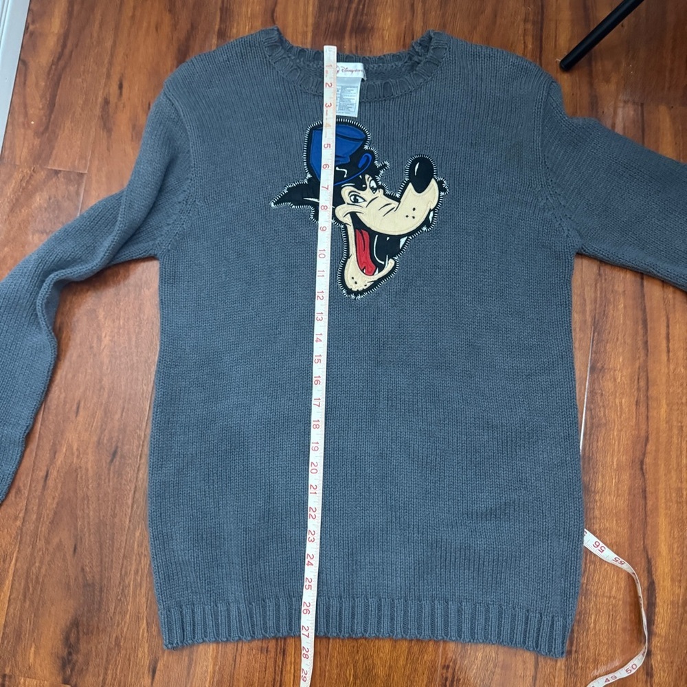 The Big Bad Wolf Disney Vintage Sweater Size Large - Picture 6 of 7
